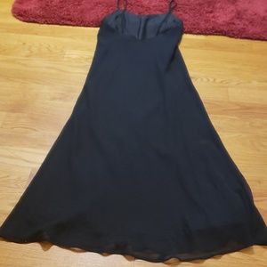 Maxi dress with spaghetti straps